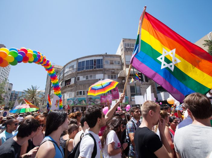 Pride parade in Tel Aviv, Israel